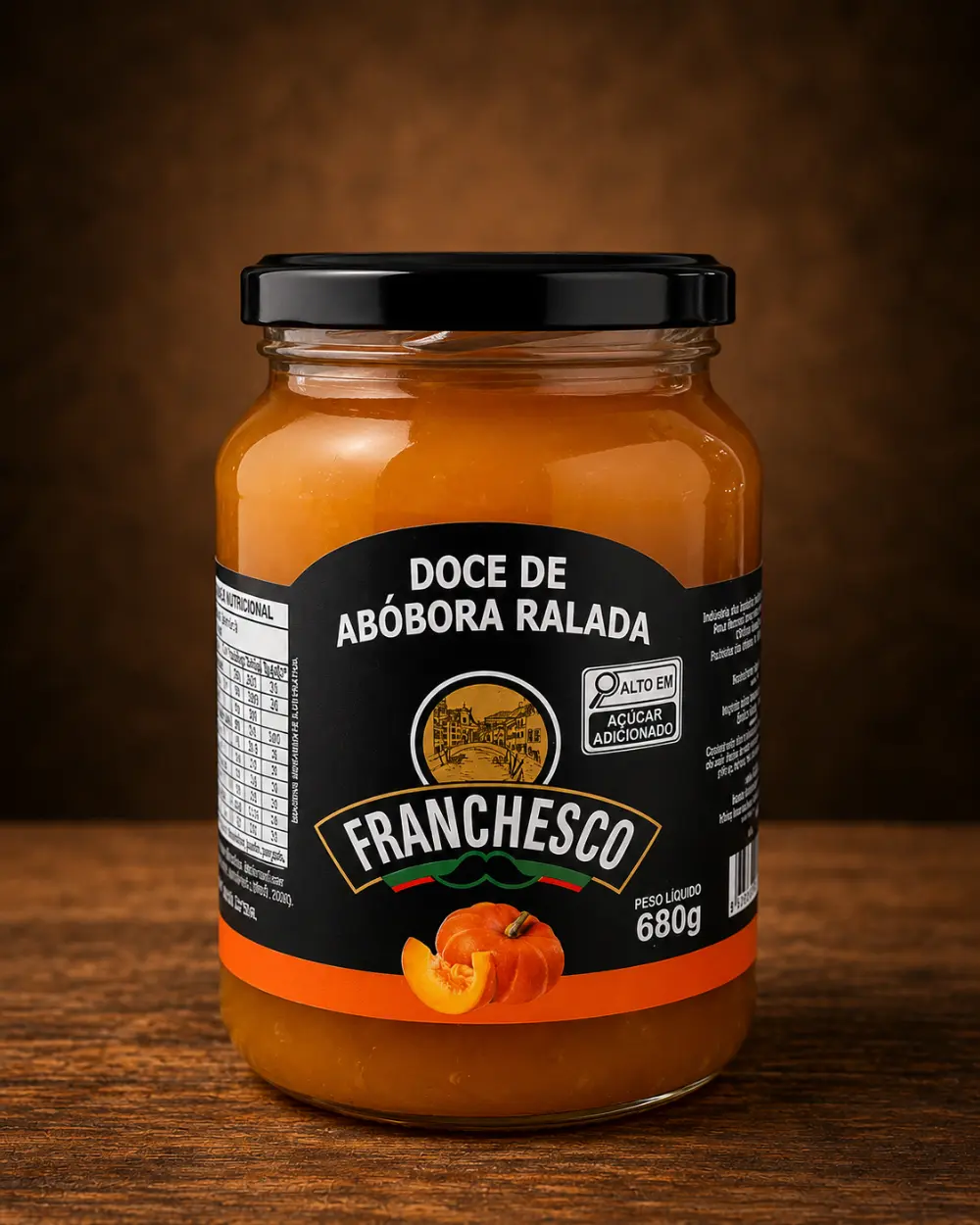 Doce de Abóbora Ralada Francesco disponível no Rancho do Norte