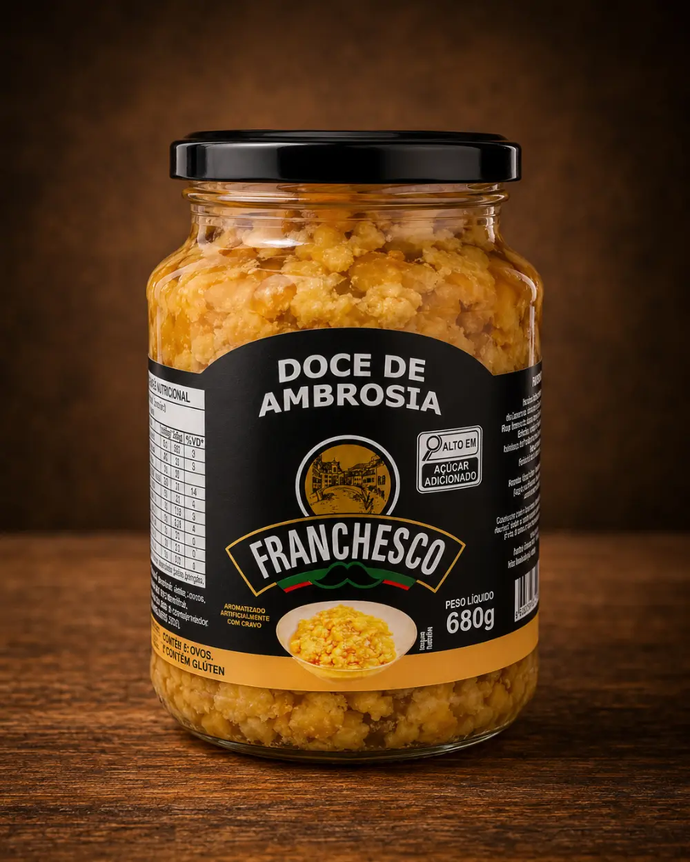 Doce de Ambrosia Francesco no Rancho do Norte em Campinas