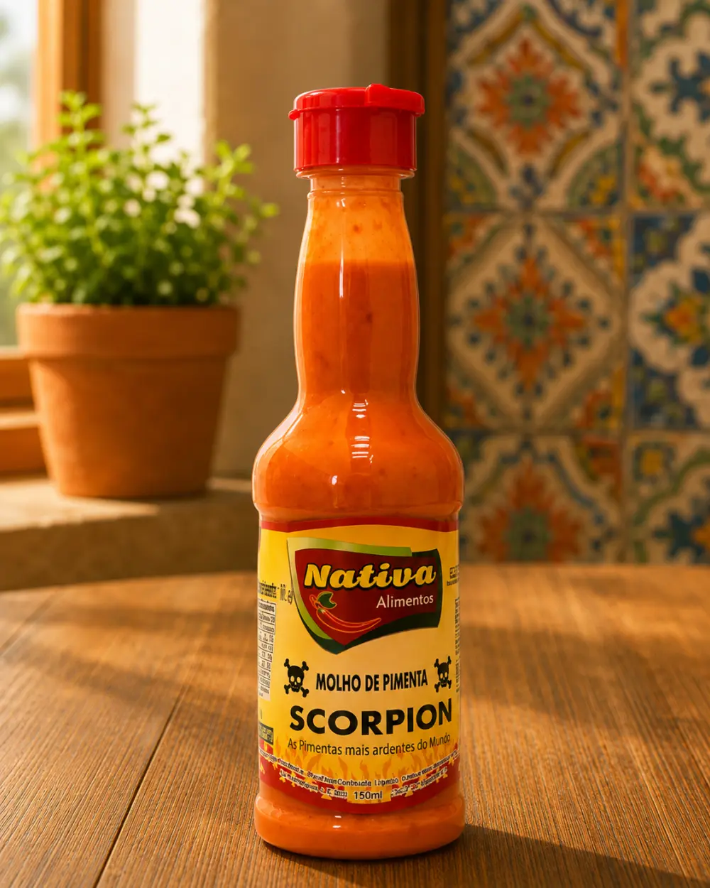 Molho de Pimenta Scorpion Nativa no Rancho do Norte em Campinas